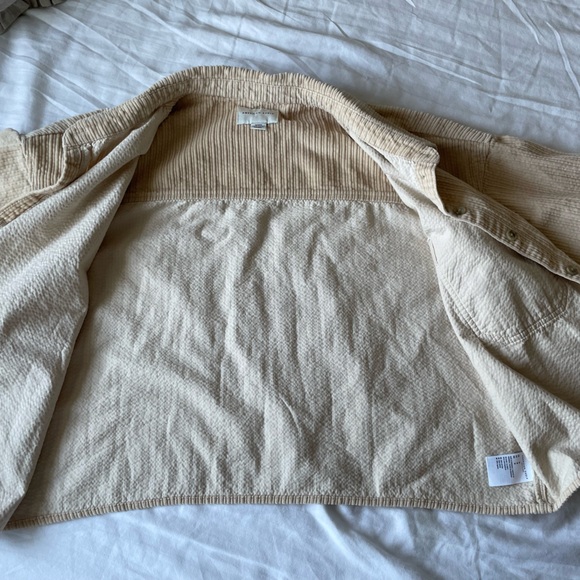 American Eagle Corduroy Cropped Shirt Jacket - Picture 11 of 12